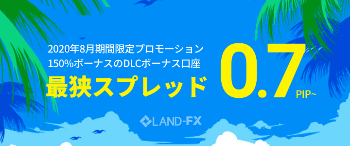 LANDFXの150%入金ボーナス